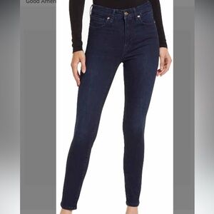 Good American Dark Denim Skinny Jeans